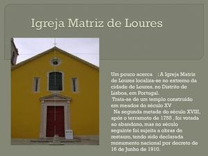 Igreja Matriz De Loures