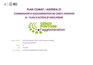 Plan Climat / Agenda 21 CACP - III Plan d’actions et indicateurs Programmation 2018-2023