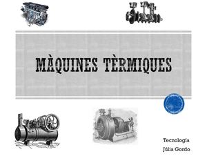 Màquines Termiques