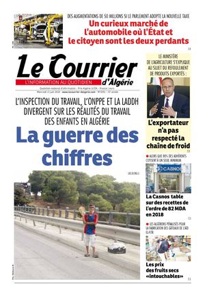 Le Courrier D'Algérie Du Mercredi 13 Juin 2018