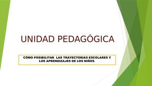 Unidad Pedagógica