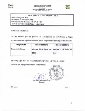 Convocatorias De Hogar E Industriales