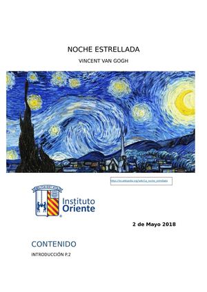 Noche Estrellada 20 Pags