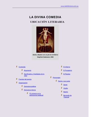 La Divina Comedia