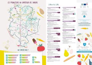 Carte des producteurs