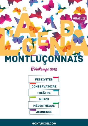 Agenda Montluçonnais Printemps 2018