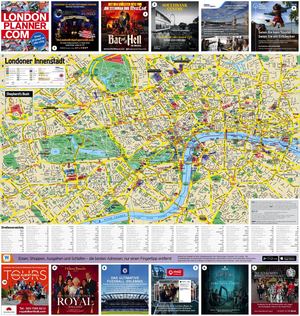 WHERE London German Map 2018-19