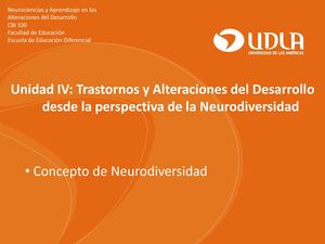 Concepto Neurodiversidad