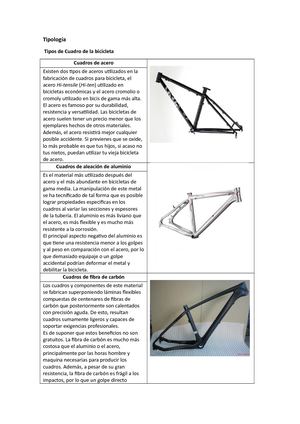 Tipología Para Diseñar Una Bicicleta