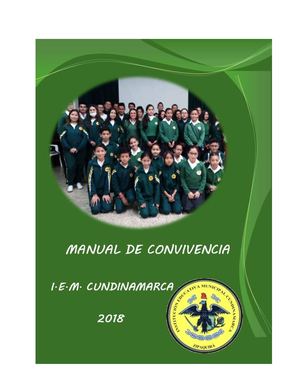 Manual De Convivencia Iemc 2018 V 4