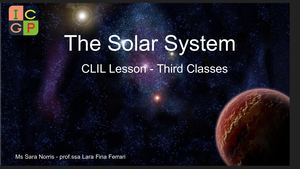 The Solar System Clil Project Third Classes (1)