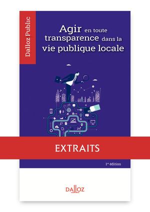 Agir en toute transparence - Extraits