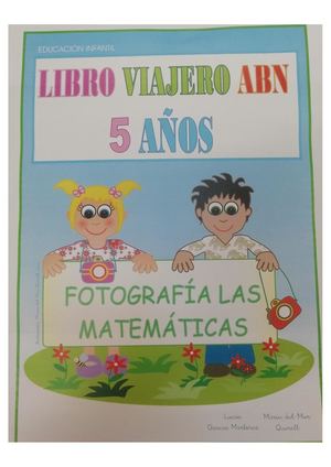 LIBRO VIAJERO 5 AÑOS