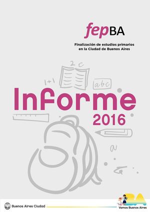 Informe Pedagogico Fepba 2016