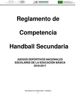 Reglamento De Competencia 1 15