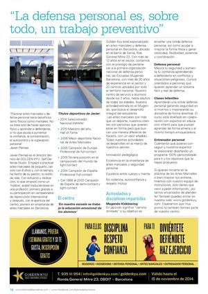 “La Defensa Personal Es, Sobre Todo, Un Trabajo Preventivo”