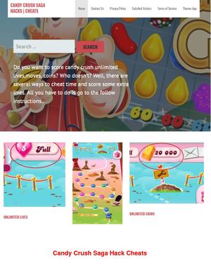 Candy Crush Saga Hack Cheats