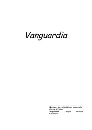 Vanguardismo