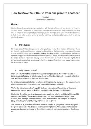 How To Move Your House From One Place To Another