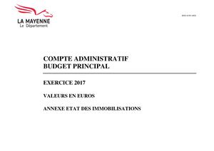 Ca 2017  Annexe Immobilisations