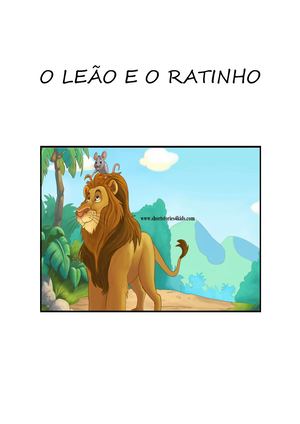 O Leão E O Ratinho