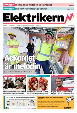 Tidningen Elektrikern Nummer 8, 2017