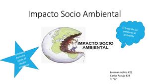 Impacto Socio Ambiental