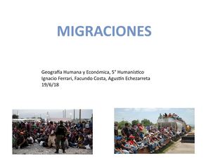 Migraciones