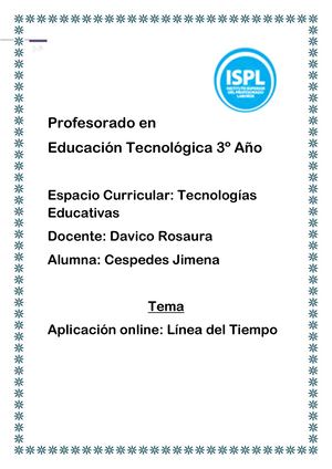 Linea Del Tiempo