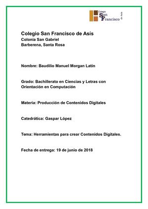 Contenidos Digitales