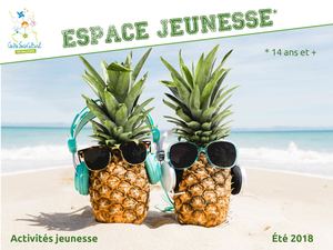 Plaquette Espace Jeunesse Ete 2018