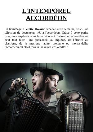 Accordéon (Yvette Horner)