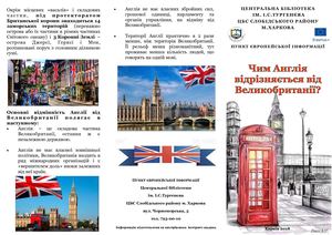 Чим Англія відрізняється від Великобританії.