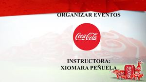 Cartilla Organizar Eventos - COCA-COLA