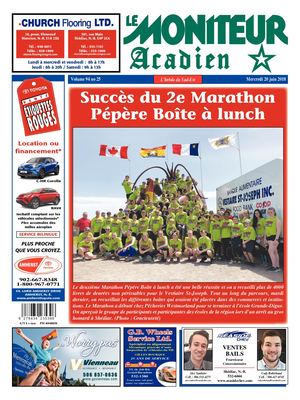 Moniteur Acadien 20 Juin