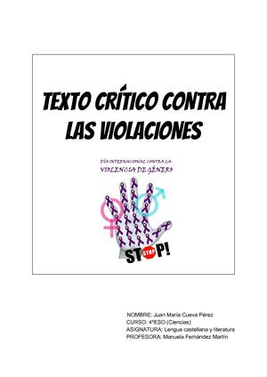 Texto Crítico (Juanma)