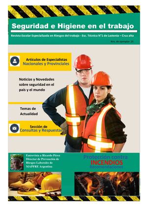 Revista Seguridad E Higiene Curso Ice