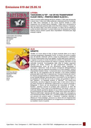 Emissione 619 Del 25 05 18