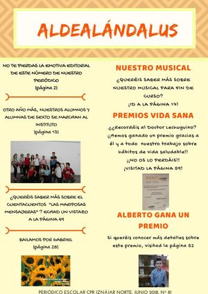 ALDEALÁNDALUS Nº 81. JUNIO 2018