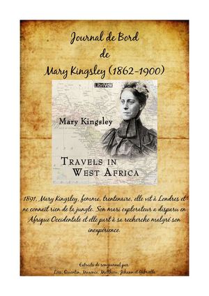 Extrait du journal de Mary Kingsley