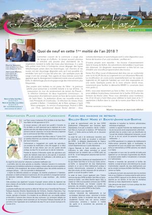 Bulletin Municipal Ballon-Saint Mars N5 Juin 2018
