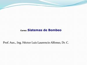 2 Clasificación De Las Máquinas Hidráulicas