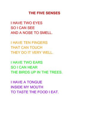 THE FIVE SENSES