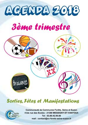 Calendrier Fêtes Et Manifestations 3e Trimestre 2018 Pub