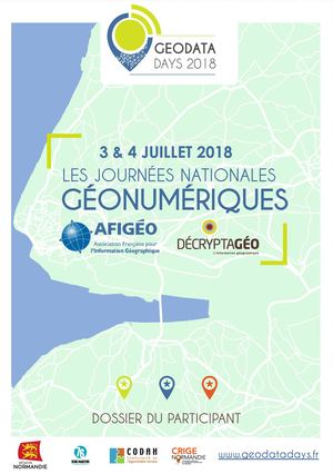 Géodatadays 2018 - Dossier du participant