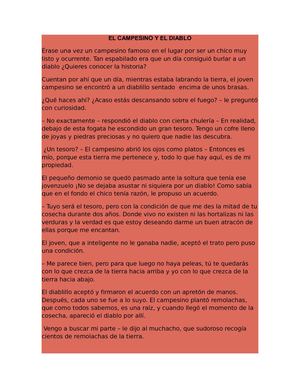 El Campesino Y El Diablo