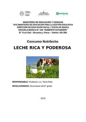 Proyecto Leche