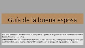 Guía De La Buena Esposa
