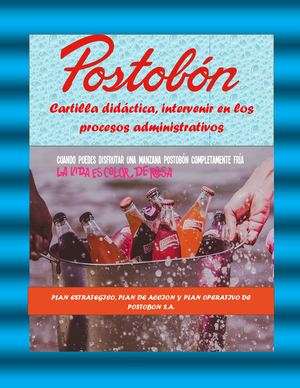 Cartilla Postobón Intervenir