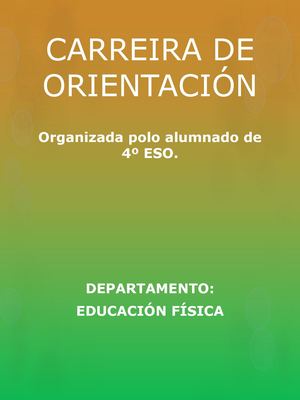 Carreira De Orientación